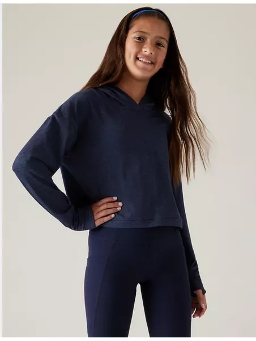 Athleta Girls' Downtime Hoodie
